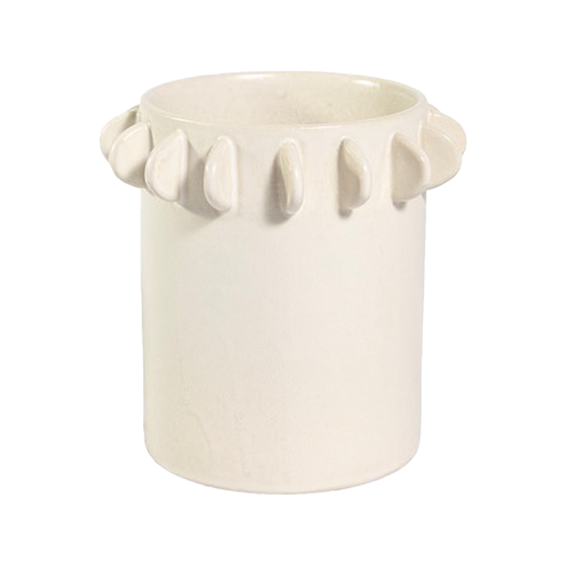 Disc Votive Ivory Small
