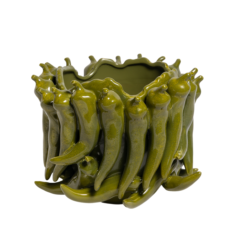 Chilli Green Pot