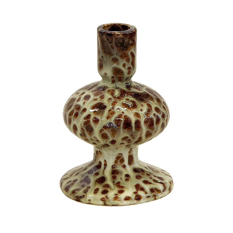 Safari Pillar Candle Med