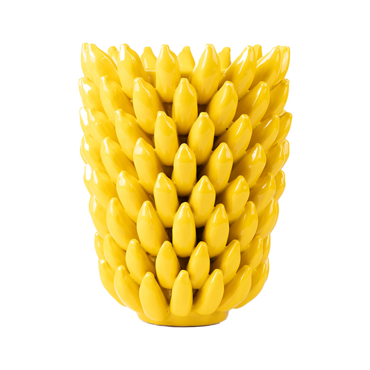 Banana Vase Tall Yellow