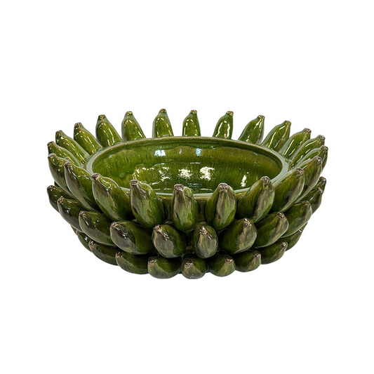 Ceramic Banana Bowl Green