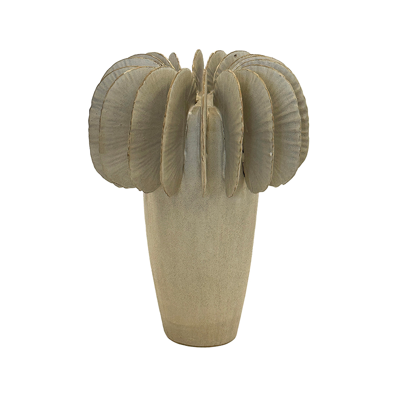 Ceramic Fin Vase Large
