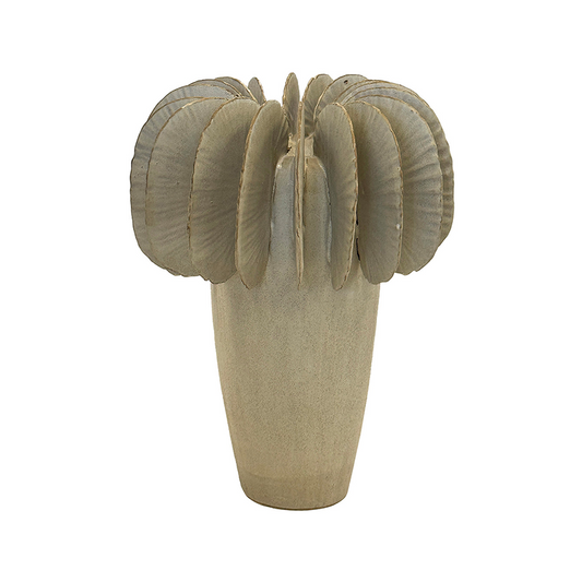 Ceramic Fin Vase Large
