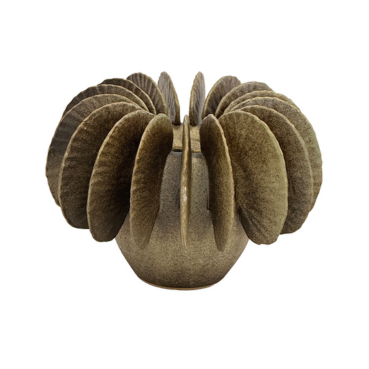 Ceramic Fin Vase Small