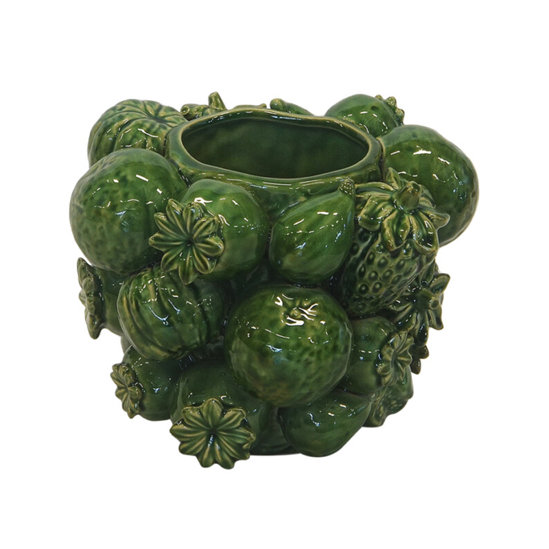 Ceramic Mixed Fruit Green Small