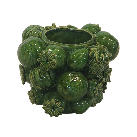 Ceramic Mixed Fruit Green Small