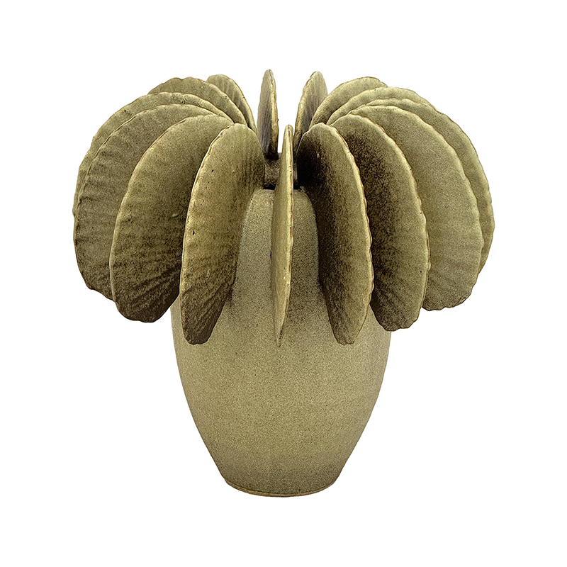 Ceramic Fin Vase Medium