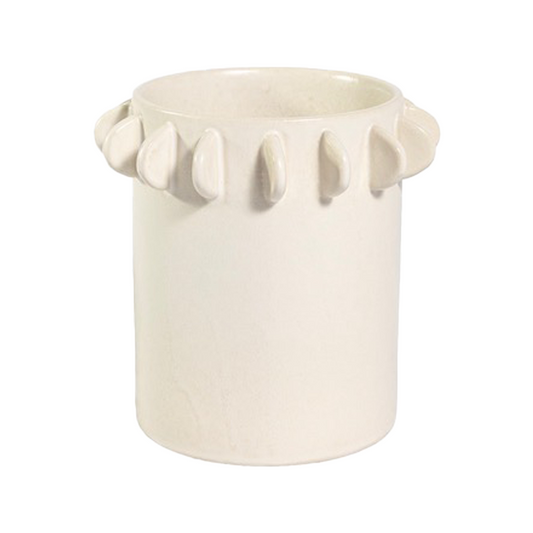 Disc Votive Ivory Small