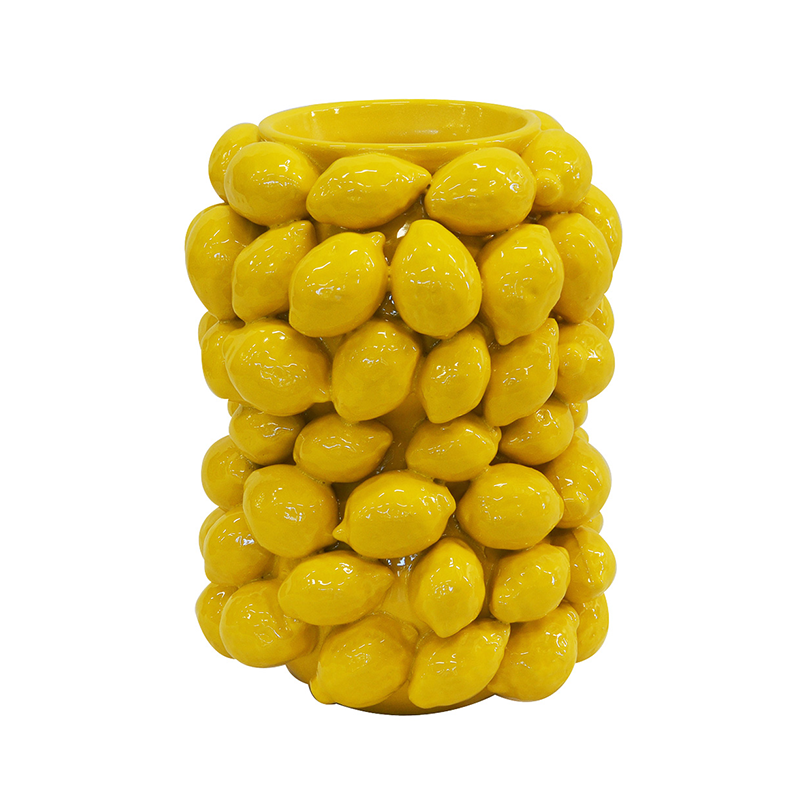 Lemon Vase Yellow Large