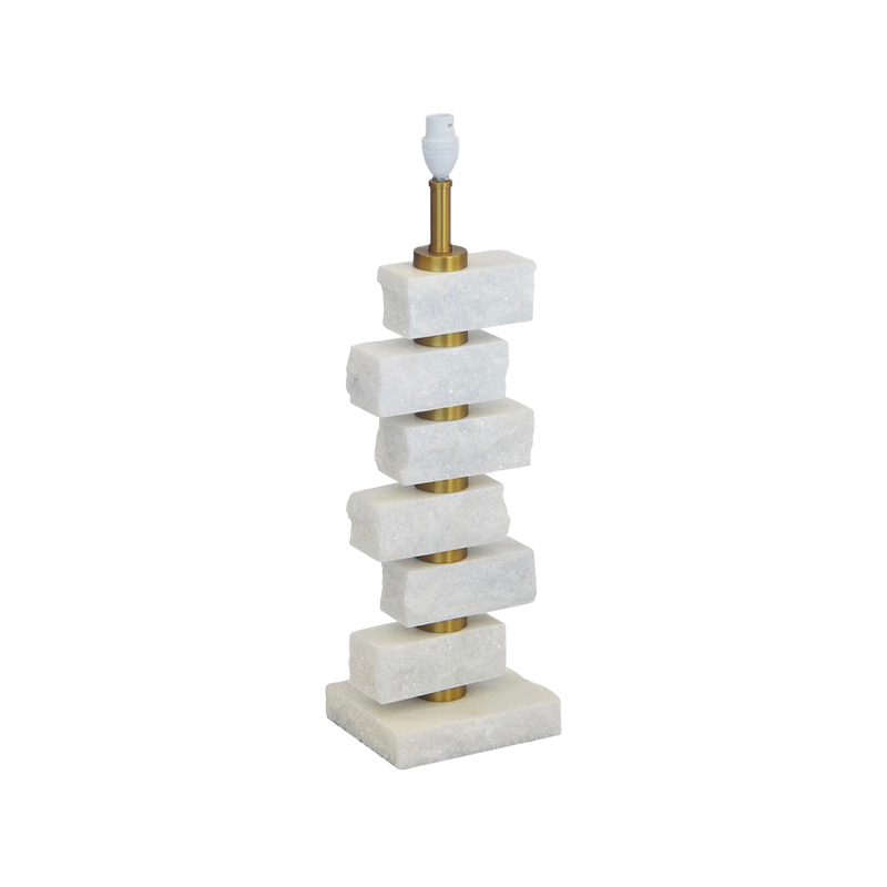 Marble Lamp White