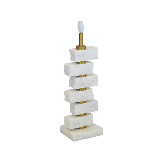 Marble Lamp White