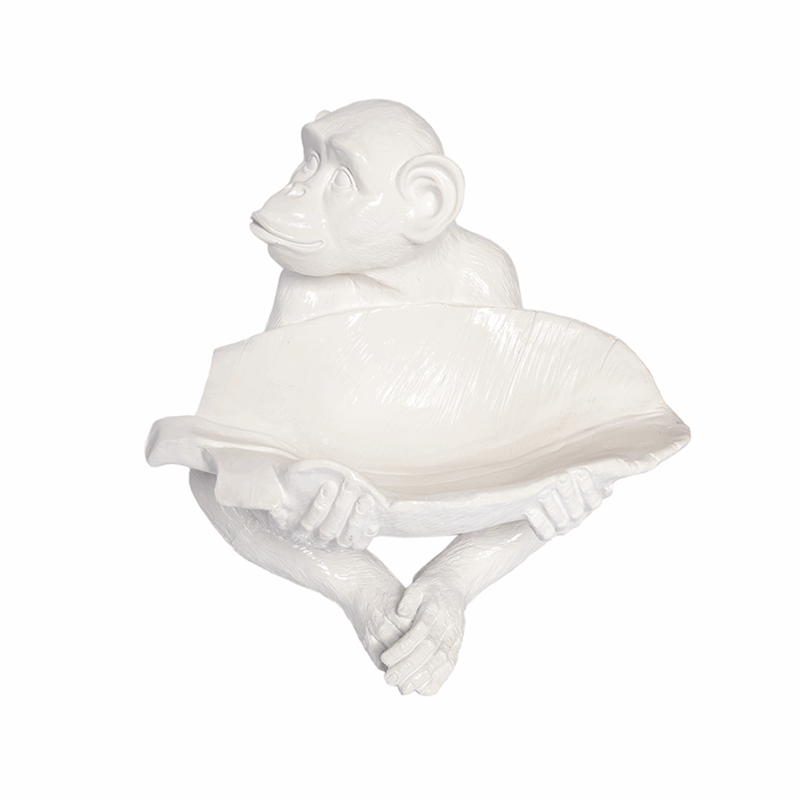 Monkey Bowl White