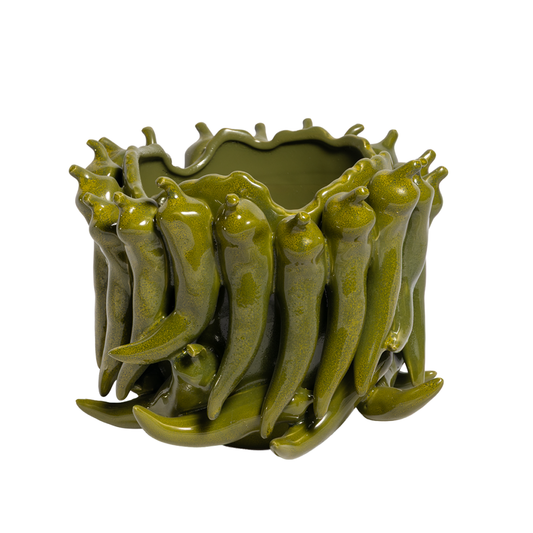 Chilli Green Pot